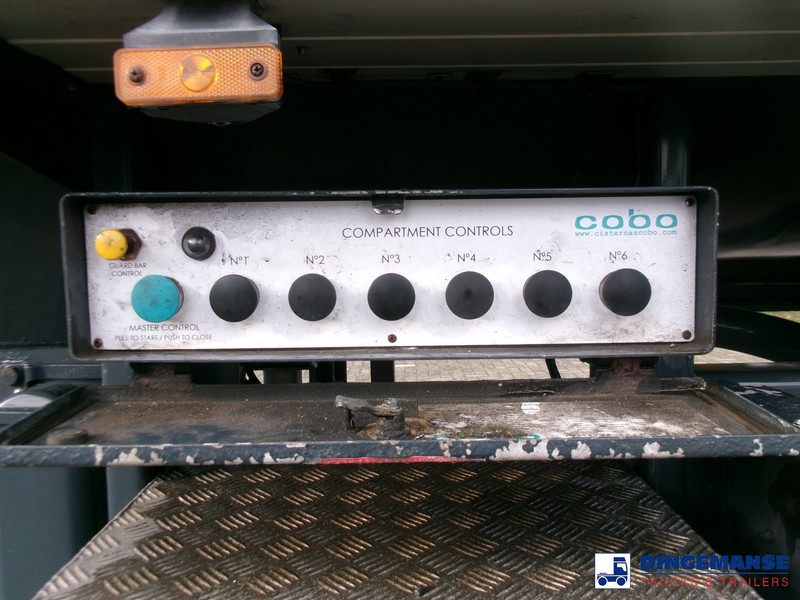 סמיטריילר מכל COBO Fuel tank alu 44.7 m3 / 6 comp: תמונה 10