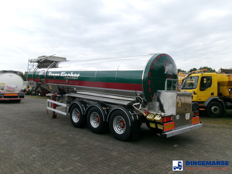 Clayton Chemical tank inox 18 m3 / 1 comp - סמיטריילר מכל: תמונה 3 Clayton Chemical tank inox 18 m3 / 1 comp - סמיטריילר מכל: תמונה 3