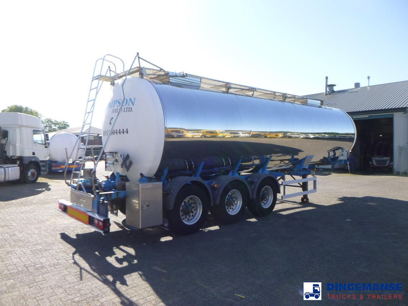 Clayton Chemical tank inox L4BN 37.5 m3 / 1 comp - סמיטריילר מכל: תמונה 4 Clayton Chemical tank inox L4BN 37.5 m3 / 1 comp - סמיטריילר מכל: תמונה 4