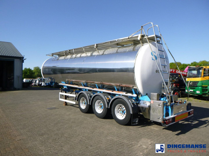 Clayton Chemical tank inox L4BN 37.5 m3 / 1 comp - סמיטריילר מכל: תמונה 3 Clayton Chemical tank inox L4BN 37.5 m3 / 1 comp - סמיטריילר מכל: תמונה 3