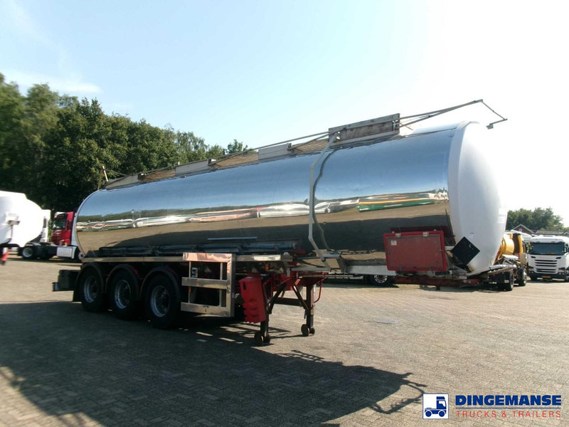 Crane Fruehauf Chemical ACID tank inox 30 m3 / 1 comp - סמיטריילר מכל: תמונה 2 Crane Fruehauf Chemical ACID tank inox 30 m3 / 1 comp - סמיטריילר מכל: תמונה 2
