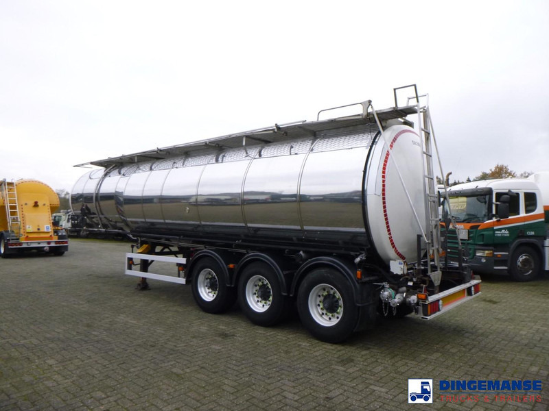 Crane Fruehauf Chemical tank inox 32.8 m3 / 1 comp - סמיטריילר מכל: תמונה 3 Crane Fruehauf Chemical tank inox 32.8 m3 / 1 comp - סמיטריילר מכל: תמונה 3