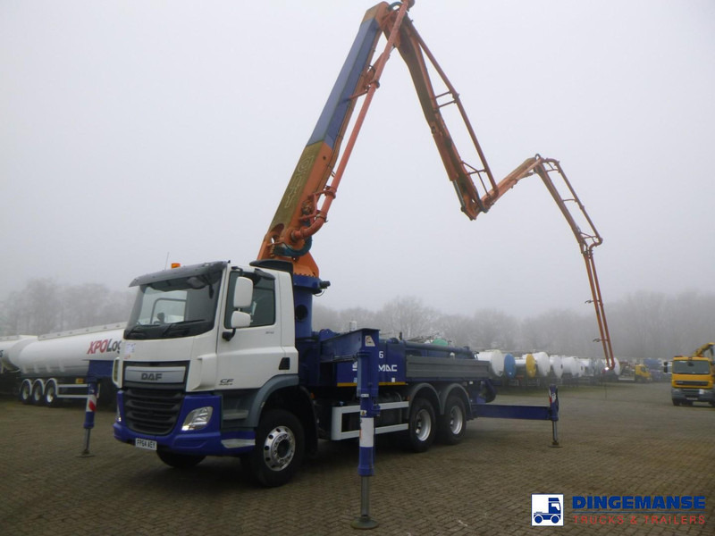 DAF CF 370 6X4 RHD Sermac 5Z36 concrete pump 36 m - משאית משאבת בטון: תמונה 1 DAF CF 370 6X4 RHD Sermac 5Z36 concrete pump 36 m - משאית משאבת בטון: תמונה 1