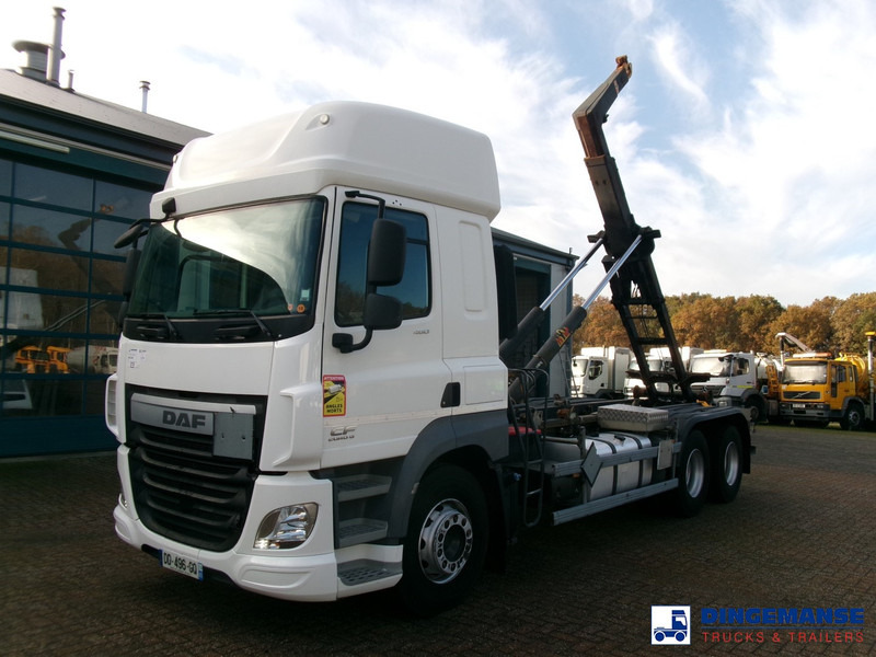 DAF CF 460 6x2 Euro 6 Hyva container hook 20 t - משאית הרמת וו: תמונה 1 DAF CF 460 6x2 Euro 6 Hyva container hook 20 t - משאית הרמת וו: תמונה 1
