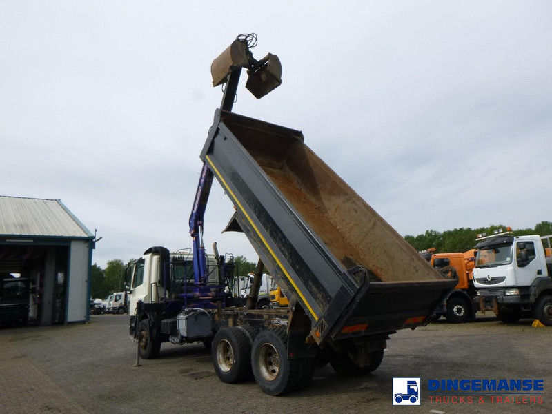 DAF CF 75.310 6x4 RHD tipper + HMF 1144 K-1 + grapple - משאית מנוף: תמונה 3 DAF CF 75.310 6x4 RHD tipper + HMF 1144 K-1 + grapple - משאית מנוף: תמונה 3