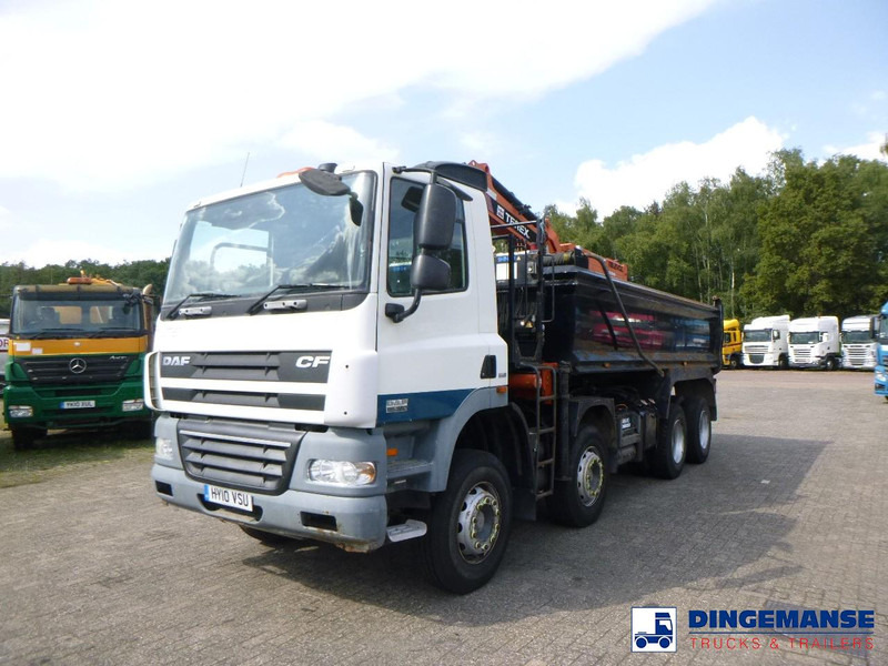 DAF CF 85.360 8X4 RHD tipper + Terex 118.2 VGL-A15 - משאית מנוף: תמונה 5 DAF CF 85.360 8X4 RHD tipper + Terex 118.2 VGL-A15 - משאית מנוף: תמונה 5