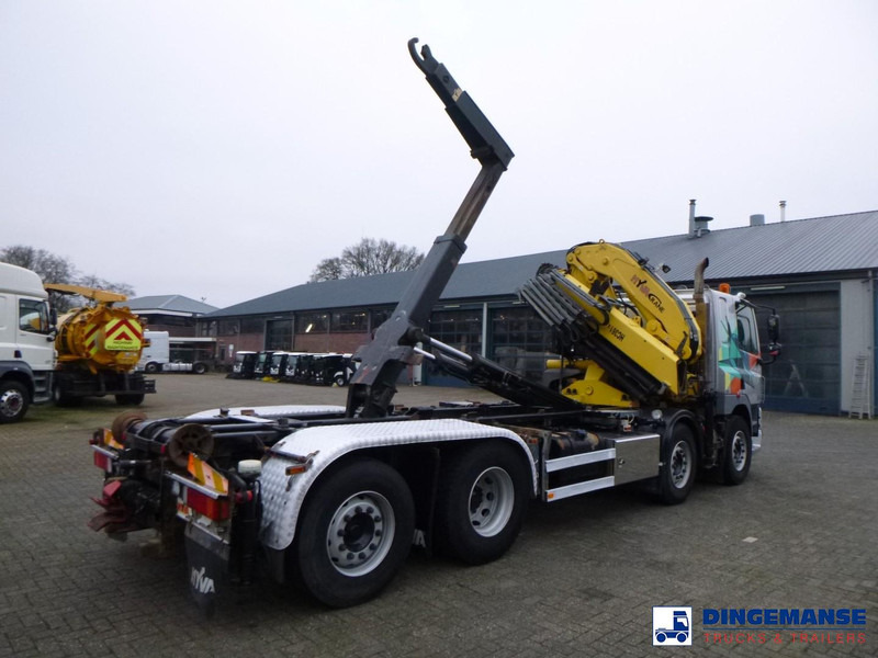 DAF CF 85.410 8x2 Hyva container hook + crane - משאית מנוף: תמונה 3 DAF CF 85.410 8x2 Hyva container hook + crane - משאית מנוף: תמונה 3