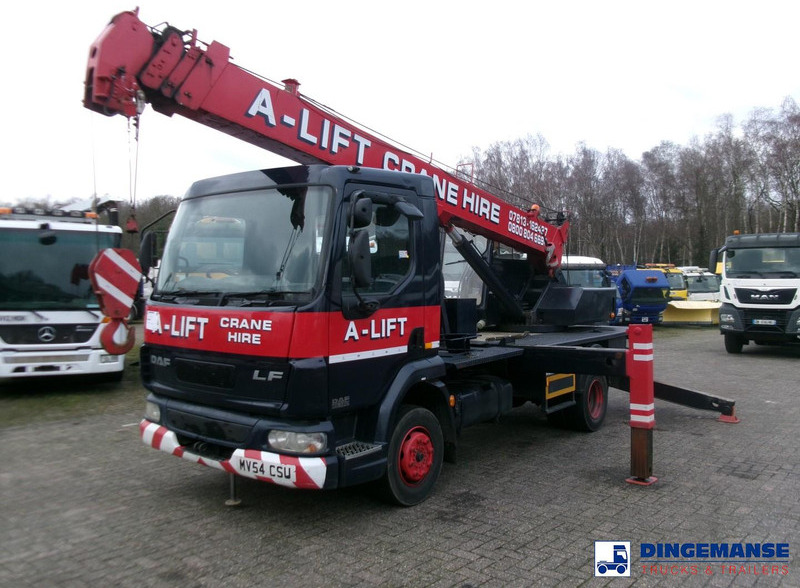 DAF LF 45.150 RHD Tadano TS-75 M crane 8 t - משאית מנוף: תמונה 1 DAF LF 45.150 RHD Tadano TS-75 M crane 8 t - משאית מנוף: תמונה 1