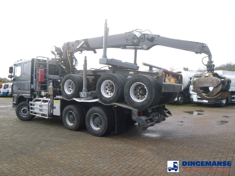 DAF XF 105.510 6x4 + Loglift F281S83 crane / timber truck + dolly - משאית מנוף: תמונה 5 DAF XF 105.510 6x4 + Loglift F281S83 crane / timber truck + dolly - משאית מנוף: תמונה 5