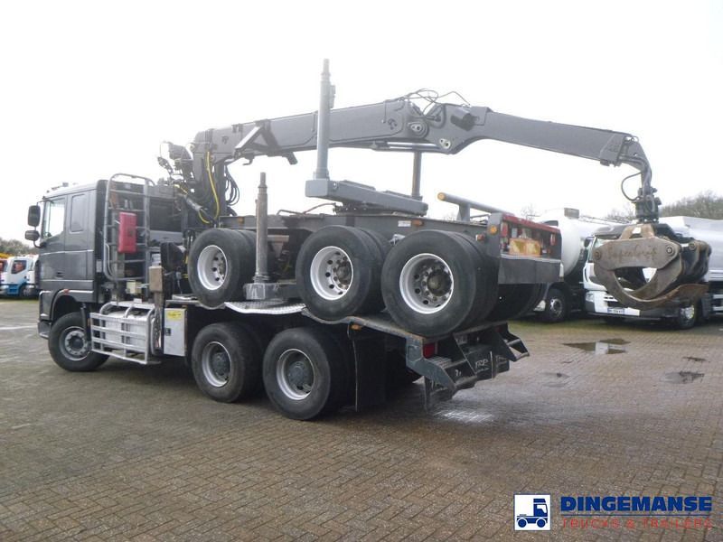 DAF XF 105.510 6x4 + Loglift F281S83 crane / timber truck + dolly - משאית עץ, משאית מנוף: תמונה 5 DAF XF 105.510 6x4 + Loglift F281S83 crane / timber truck + dolly - משאית עץ, משאית מנוף: תמונה 5