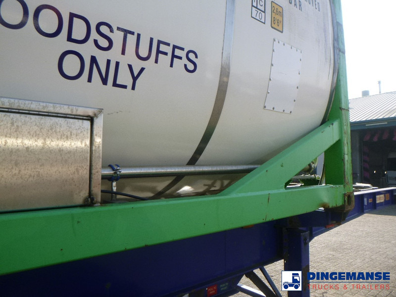 מכל אחסון Danteco Food tank container inox 20 ft / 25 m3 / 1 comp: תמונה 9