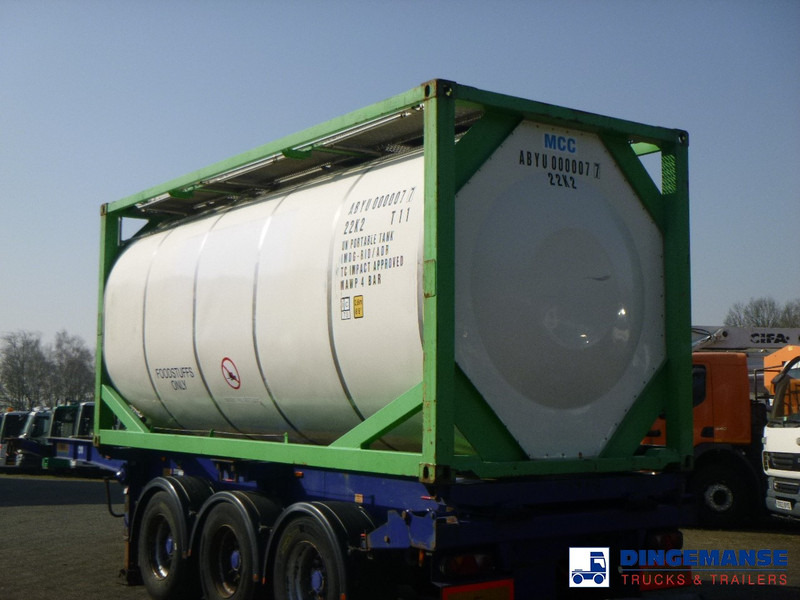 Danteco Food tank container inox 20 ft / 25 m3 / 1 comp - מכל אחסון: תמונה 3 Danteco Food tank container inox 20 ft / 25 m3 / 1 comp - מכל אחסון: תמונה 3