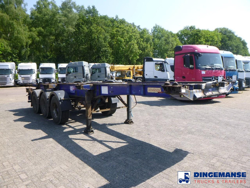 Dennison Container trailer 20-30-40-45 ft - סמיטריילר מוביל מכולות/ החלפת גוף: תמונה 2 Dennison Container trailer 20-30-40-45 ft - סמיטריילר מוביל מכולות/ החלפת גוף: תמונה 2