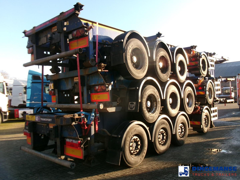 Dennison Stack - 3 x splitter container chassis 20-30-40-45 ft - סמיטריילר מוביל מכולות/ החלפת גוף: תמונה 4 Dennison Stack - 3 x splitter container chassis 20-30-40-45 ft - סמיטריילר מוביל מכולות/ החלפת גוף: תמונה 4