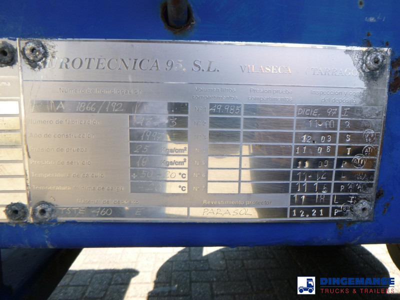 סמיטריילר מכל EU Gas tank steel LPG 49.9 m3 / 1comp: תמונה 13