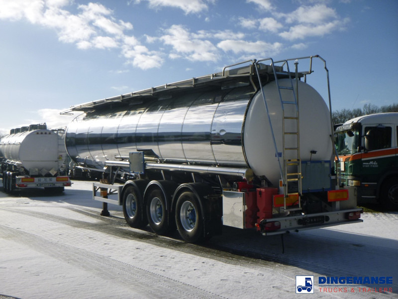 Feldbinder Chemical tank inox L4BH 30 m3 / 1 comp + pump - סמיטריילר מכל: תמונה 3 Feldbinder Chemical tank inox L4BH 30 m3 / 1 comp + pump - סמיטריילר מכל: תמונה 3