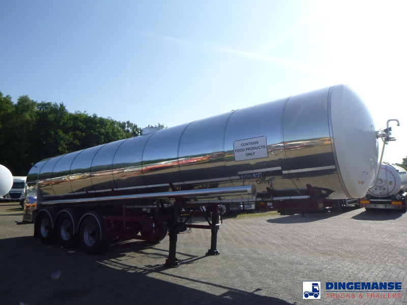 Feldbinder Food tank inox 30 m3 / 1 comp - סמיטריילר מכל: תמונה 2 Feldbinder Food tank inox 30 m3 / 1 comp - סמיטריילר מכל: תמונה 2