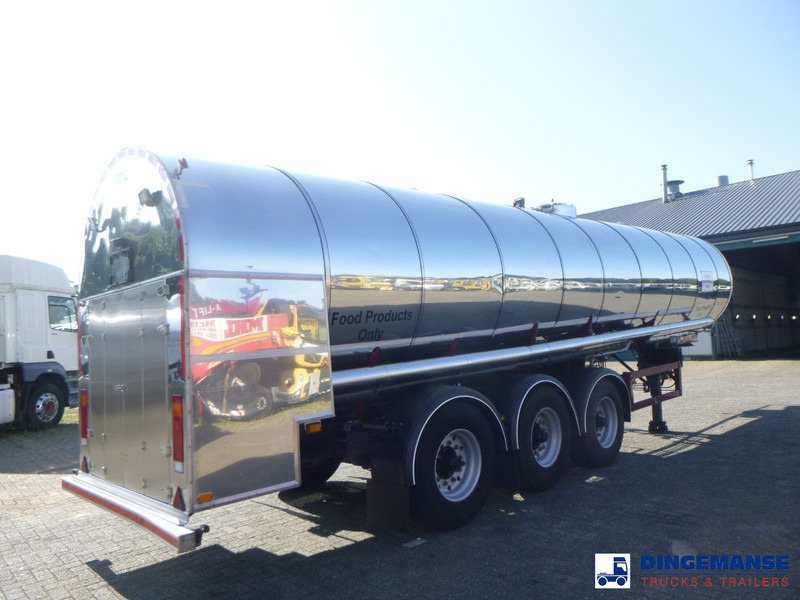 Feldbinder Food tank inox 30 m3 / 1 comp - סמיטריילר מכל: תמונה 4 Feldbinder Food tank inox 30 m3 / 1 comp - סמיטריילר מכל: תמונה 4