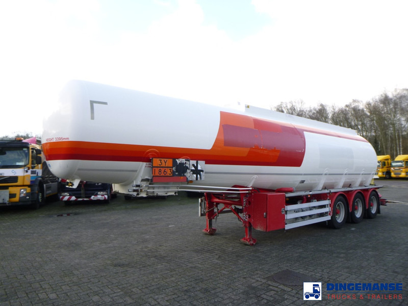 Feldbinder Jet fuel tank 40 m3 / 1 comp + pump - קרון נגרר עם מכל: תמונה 1 Feldbinder Jet fuel tank 40 m3 / 1 comp + pump - קרון נגרר עם מכל: תמונה 1
