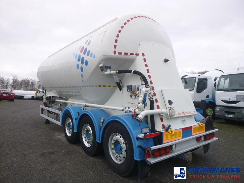 Feldbinder Powder tank alu 36 m3 / 1 comp - סמיטריילר מכל: תמונה 3 Feldbinder Powder tank alu 36 m3 / 1 comp - סמיטריילר מכל: תמונה 3