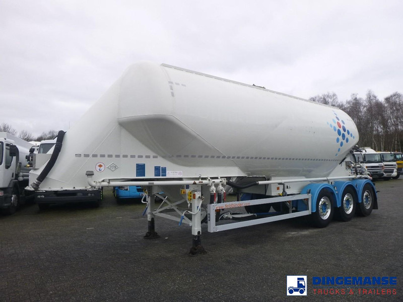 Feldbinder Powder tank alu 36 m3 / 1 comp - סמיטריילר מכל: תמונה 1 Feldbinder Powder tank alu 36 m3 / 1 comp - סמיטריילר מכל: תמונה 1