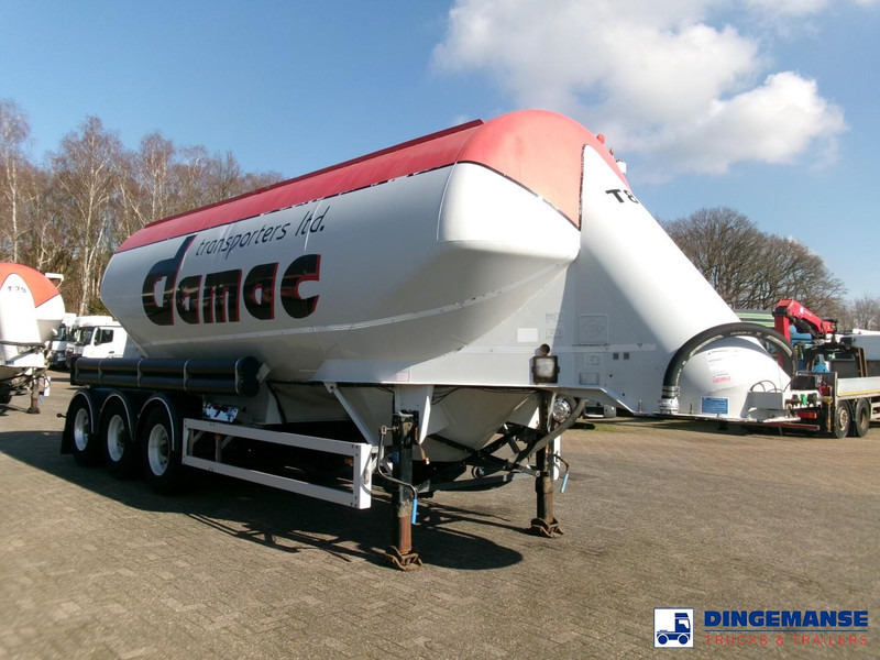 Feldbinder Powder tank alu 36 m3 / 1 comp - סמיטריילר מכל: תמונה 2 Feldbinder Powder tank alu 36 m3 / 1 comp - סמיטריילר מכל: תמונה 2