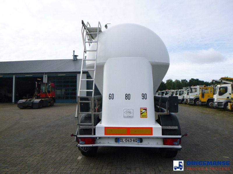 Feldbinder Powder tank alu 37 m3 / 1 comp - סמיטריילר מכל: תמונה 5 Feldbinder Powder tank alu 37 m3 / 1 comp - סמיטריילר מכל: תמונה 5