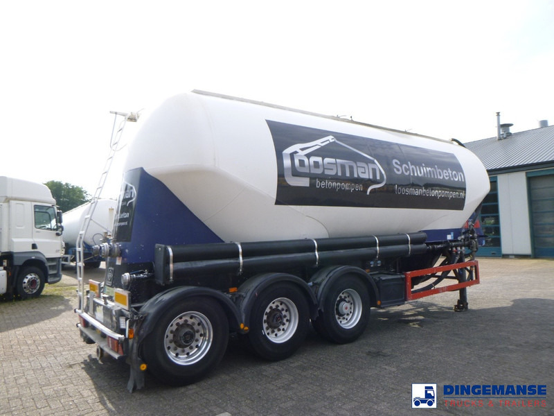 Feldbinder Powder tank alu 40 m3 / 1 comp + compressor - סמיטריילר מכל: תמונה 4 Feldbinder Powder tank alu 40 m3 / 1 comp + compressor - סמיטריילר מכל: תמונה 4