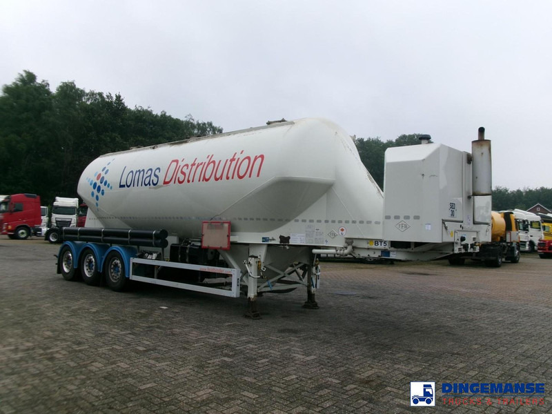 Feldbinder Powder tank alu 40 m3 / 1 comp + compressor - סמיטריילר מכל: תמונה 2 Feldbinder Powder tank alu 40 m3 / 1 comp + compressor - סמיטריילר מכל: תמונה 2