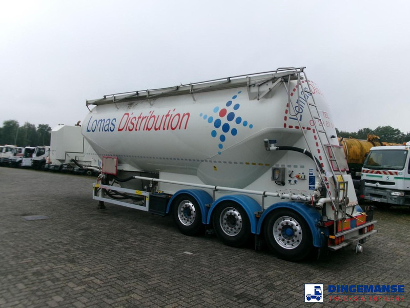 Feldbinder Powder tank alu 40 m3 / 1 comp + compressor - סמיטריילר מכל: תמונה 3 Feldbinder Powder tank alu 40 m3 / 1 comp + compressor - סמיטריילר מכל: תמונה 3