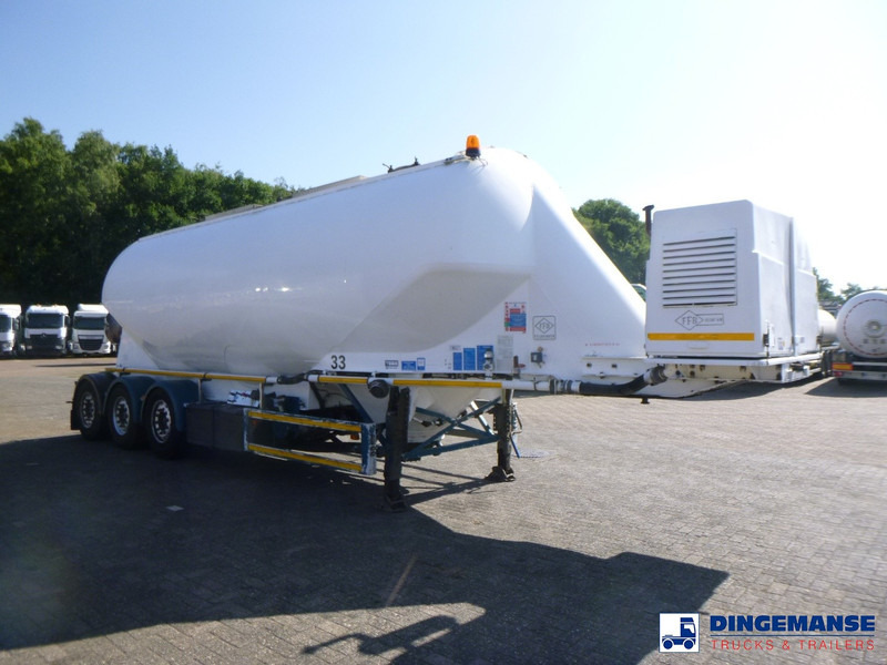 Feldbinder Powder tank alu 40 m3 / 1 comp - סמיטריילר מכל: תמונה 2 Feldbinder Powder tank alu 40 m3 / 1 comp - סמיטריילר מכל: תמונה 2