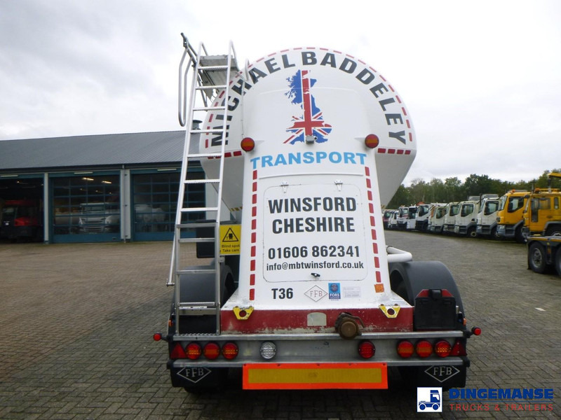 Feldbinder Powder tank alu 40 m3 / 1 comp - סמיטריילר מכל: תמונה 5 Feldbinder Powder tank alu 40 m3 / 1 comp - סמיטריילר מכל: תמונה 5