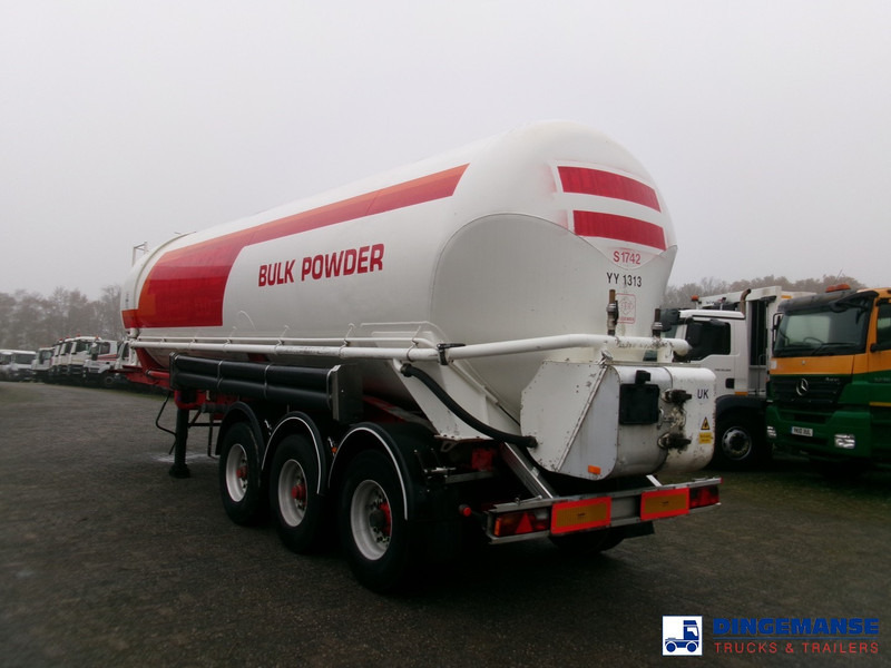 Feldbinder Powder tank alu 41 m3 (tipping) - סמיטריילר מכל: תמונה 3 Feldbinder Powder tank alu 41 m3 (tipping) - סמיטריילר מכל: תמונה 3