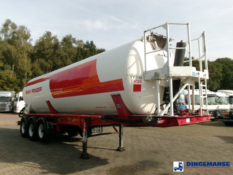 Feldbinder Powder tank alu 41 m3 (tipping) - סמיטריילר מכל: תמונה 2 Feldbinder Powder tank alu 41 m3 (tipping) - סמיטריילר מכל: תמונה 2