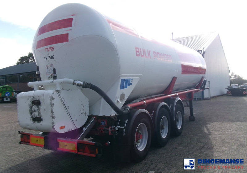 Feldbinder Powder tank alu 41 m3 (tipping) - סמיטריילר מכל: תמונה 4 Feldbinder Powder tank alu 41 m3 (tipping) - סמיטריילר מכל: תמונה 4