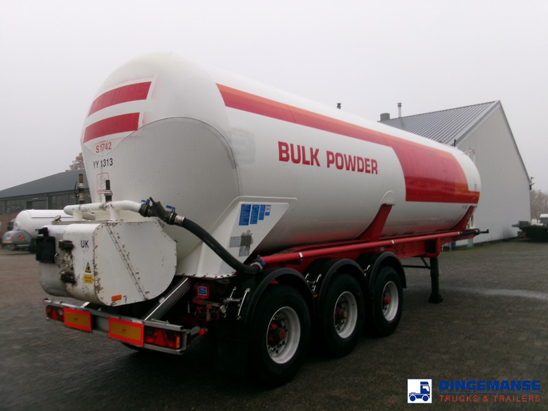 Feldbinder Powder tank alu 41 m3 (tipping) - סמיטריילר מכל: תמונה 4 Feldbinder Powder tank alu 41 m3 (tipping) - סמיטריילר מכל: תמונה 4