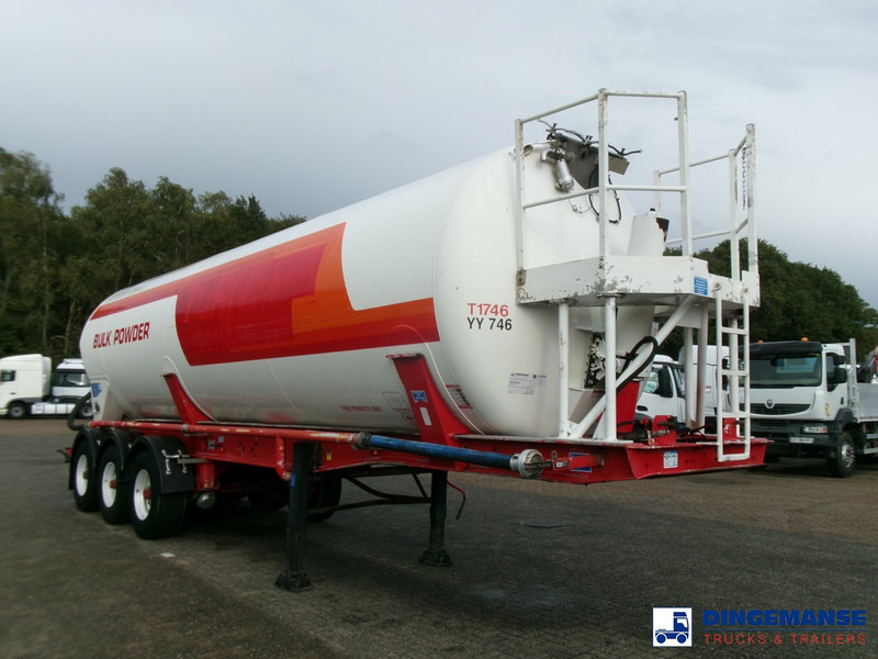 Feldbinder Powder tank alu 41 m3 (tipping) - סמיטריילר מכל: תמונה 2 Feldbinder Powder tank alu 41 m3 (tipping) - סמיטריילר מכל: תמונה 2