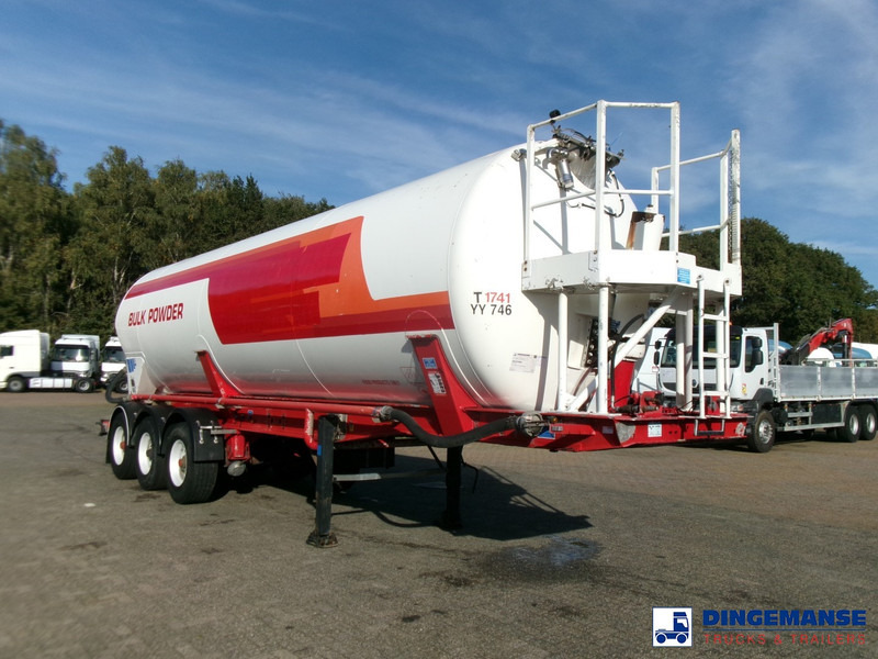 Feldbinder Powder tank alu 41 m3 (tipping) - סמיטריילר מכל: תמונה 2 Feldbinder Powder tank alu 41 m3 (tipping) - סמיטריילר מכל: תמונה 2