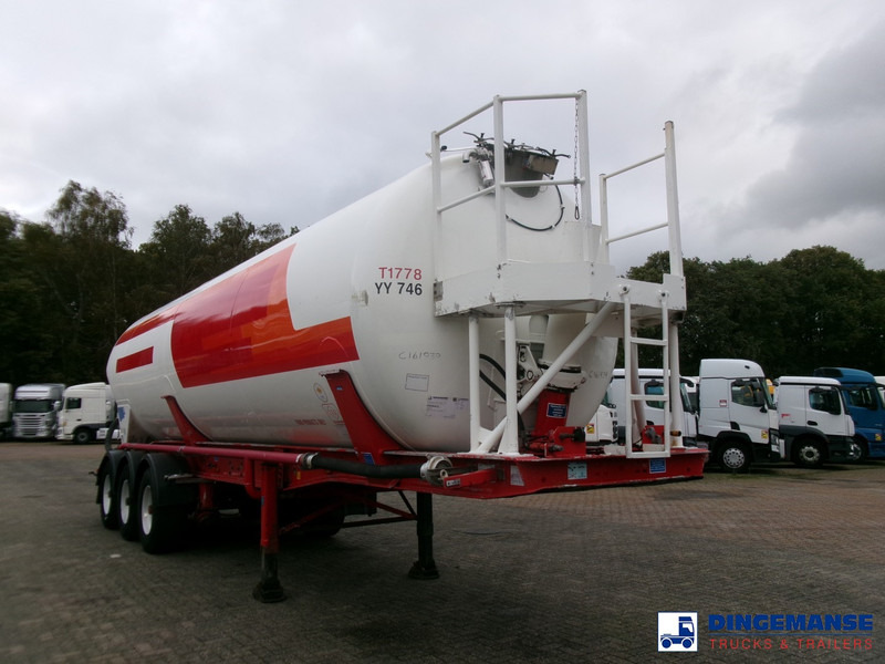 Feldbinder Powder tank alu 41 m3 (tipping) - סמיטריילר מכל: תמונה 2 Feldbinder Powder tank alu 41 m3 (tipping) - סמיטריילר מכל: תמונה 2