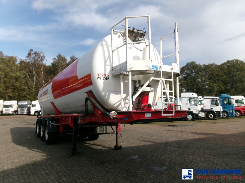 Feldbinder Powder tank alu 41 m3 (tipping) - סמיטריילר מכל: תמונה 2 Feldbinder Powder tank alu 41 m3 (tipping) - סמיטריילר מכל: תמונה 2