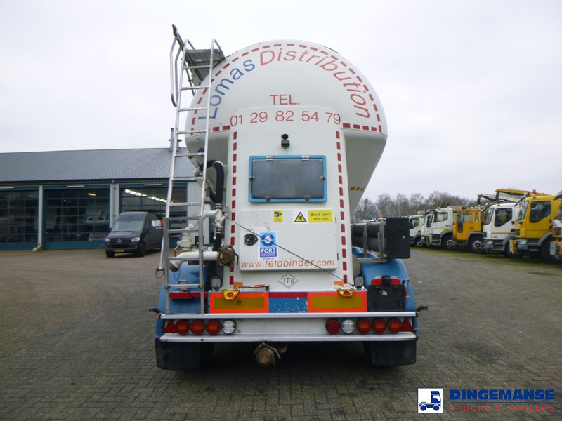 Feldbinder Powder tank alu 50 m3 / 1 comp - סמיטריילר מכל: תמונה 5 Feldbinder Powder tank alu 50 m3 / 1 comp - סמיטריילר מכל: תמונה 5