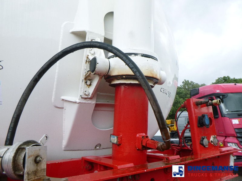 סמיטריילר מכל Feldbinder Powder tank alu 60 m3 (tipping): תמונה 8