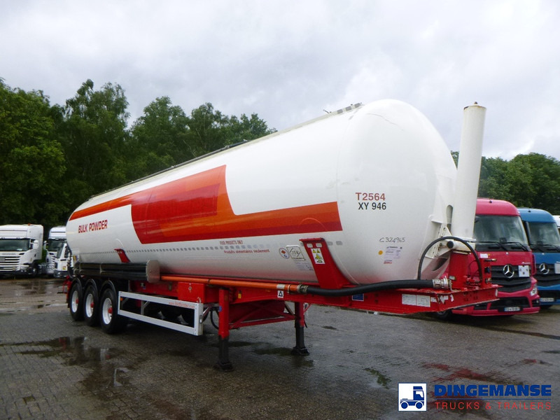 Feldbinder Powder tank alu 60 m3 (tipping) - סמיטריילר מכל: תמונה 2 Feldbinder Powder tank alu 60 m3 (tipping) - סמיטריילר מכל: תמונה 2