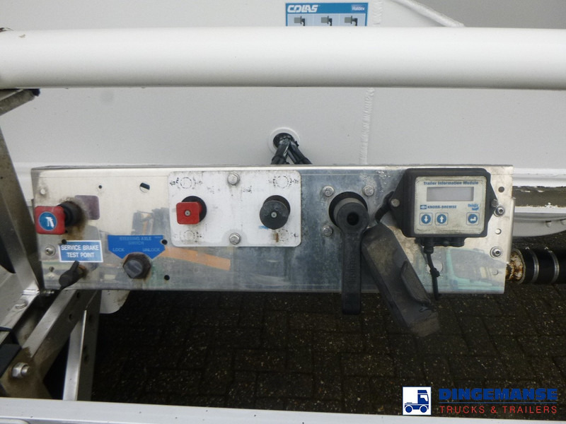 סמיטריילר מכל Feldbinder Powder tank alu alu 49 m3 / 1 comp: תמונה 9