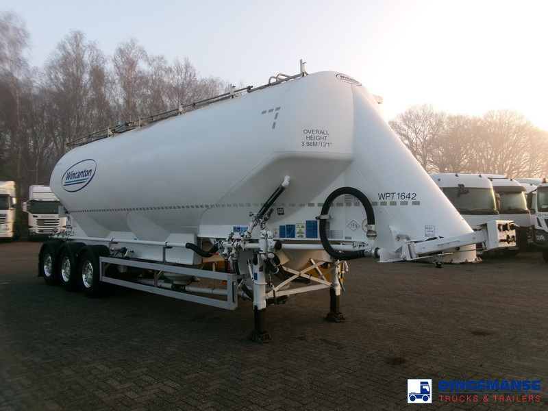 Feldbinder Powder tank alu alu 49 m3 / 1 comp - סמיטריילר מכל: תמונה 2 Feldbinder Powder tank alu alu 49 m3 / 1 comp - סמיטריילר מכל: תמונה 2