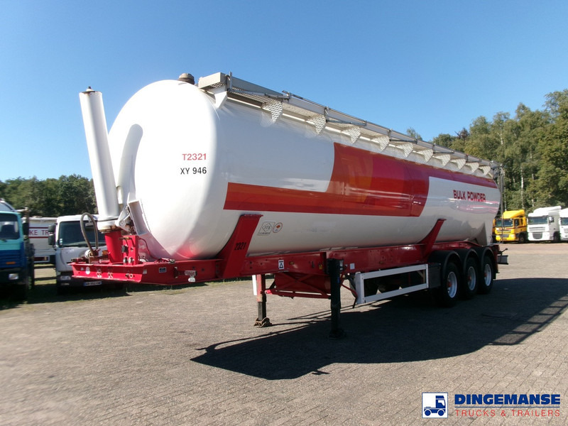 Feldbinder Powder tank alu (tipping) 60 m3 - סמיטריילר מכל: תמונה 1 Feldbinder Powder tank alu (tipping) 60 m3 - סמיטריילר מכל: תמונה 1