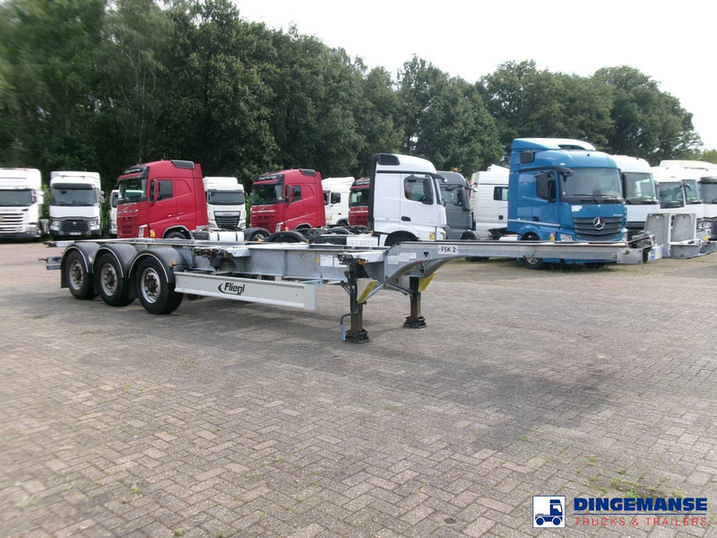 Fliegl 3-axle container trailer 45 ft - סמיטריילר מוביל מכולות/ החלפת גוף: תמונה 2 Fliegl 3-axle container trailer 45 ft - סמיטריילר מוביל מכולות/ החלפת גוף: תמונה 2