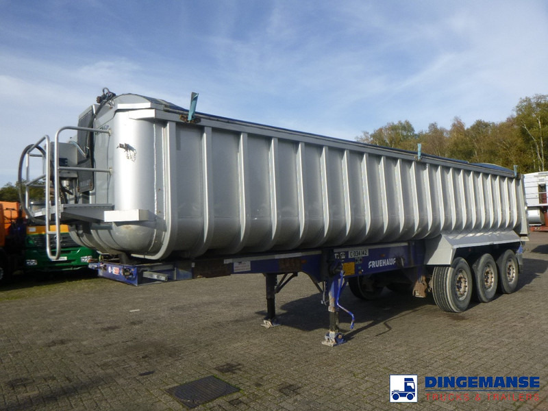 Fruehauf Tipper trailer alu 35 m3 + tarpaulin - כלי רכב מסחרי מזהיר: תמונה 1 Fruehauf Tipper trailer alu 35 m3 + tarpaulin - כלי רכב מסחרי מזהיר: תמונה 1
