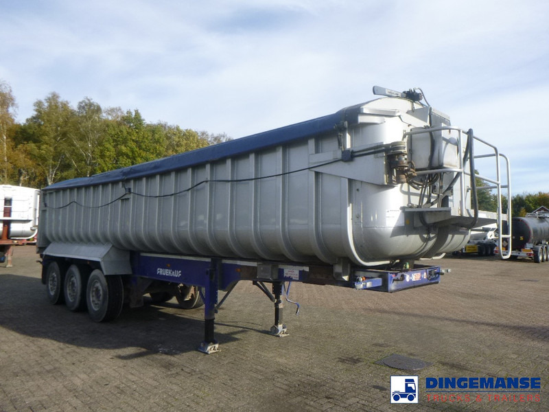 Fruehauf Tipper trailer alu 35 m3 + tarpaulin - כלי רכב מסחרי מזהיר: תמונה 2 Fruehauf Tipper trailer alu 35 m3 + tarpaulin - כלי רכב מסחרי מזהיר: תמונה 2