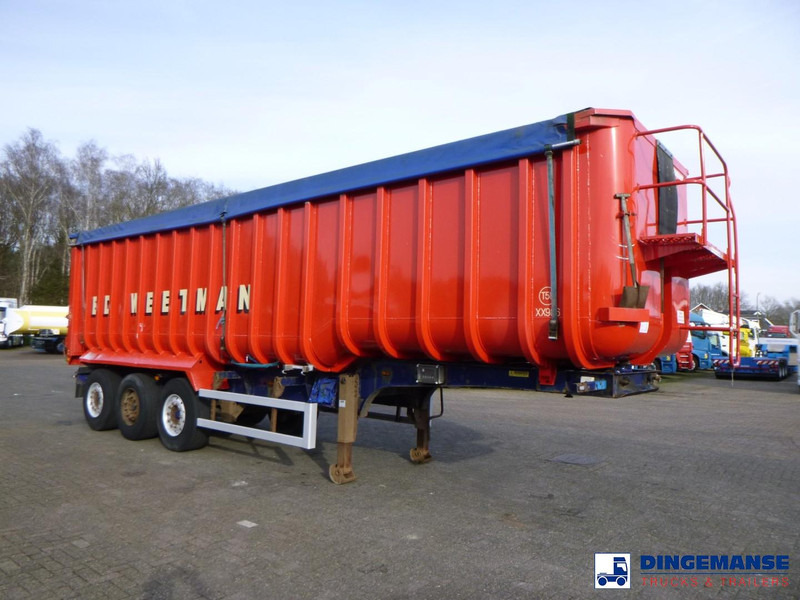 Fruehauf Tipper trailer alu 52 m3 + tarpaulin - סמיטריילר עם מזהיר: תמונה 2 Fruehauf Tipper trailer alu 52 m3 + tarpaulin - סמיטריילר עם מזהיר: תמונה 2